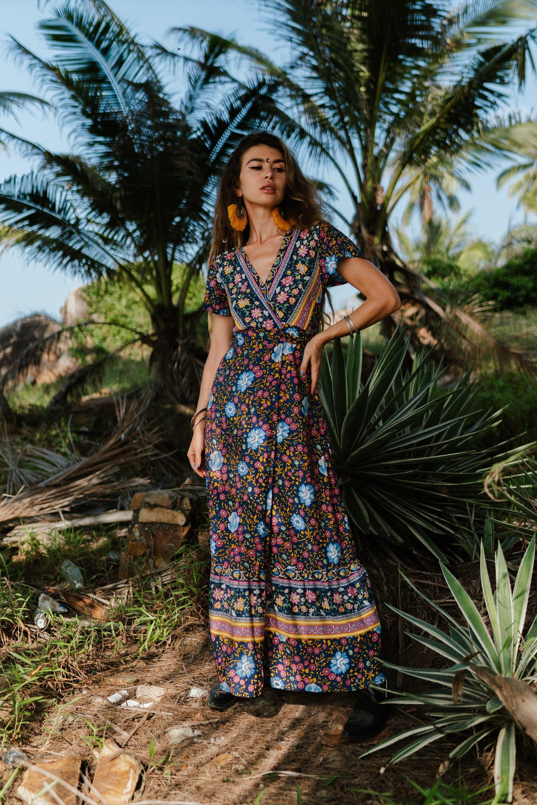 Boho Dress Spell Purple Dress Joseph Bohemian Wrap Maxi Dress Boho Dress Spell Purple Dress Joseph Bohemian Wrap Maxi Dress