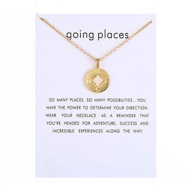 Going Places Charm Necklace - wickedafstore