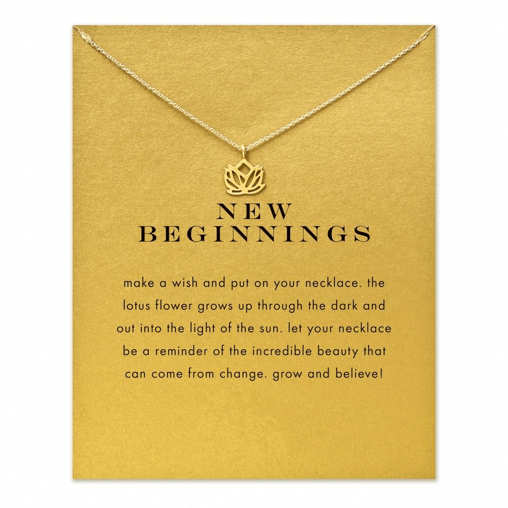 WickedAF Necklace New Beginnings Charm Necklace