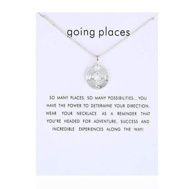 Going Places Charm Necklace - wickedafstore
