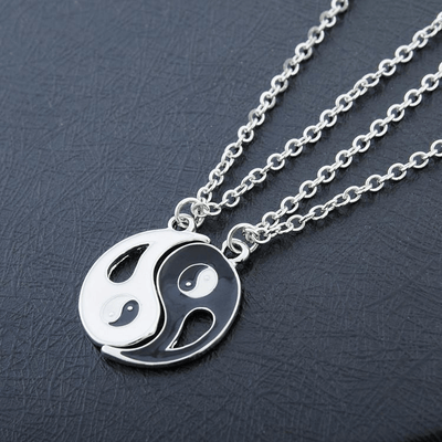 Yin Yang Two-Piece Necklace - wickedafstore