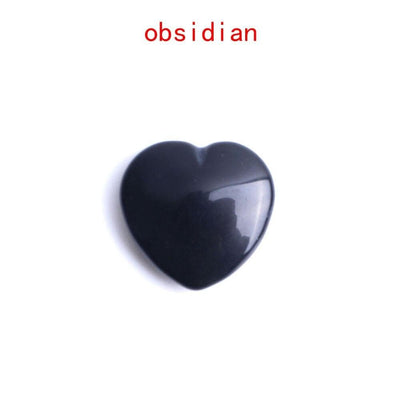 WickedAF obsidian Heart Shaped Crystals Gemstones