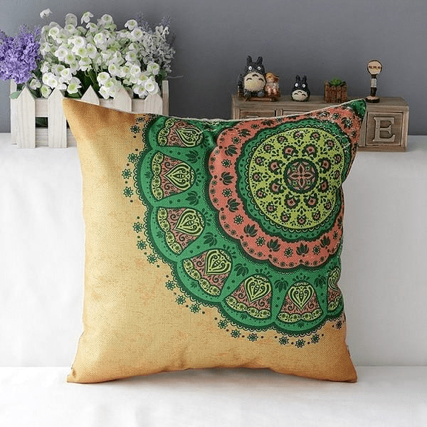 Floral Mandala Pillow Cases - 8 designs
