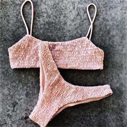 WickedAF pink / S SUNRISE Bikini Set