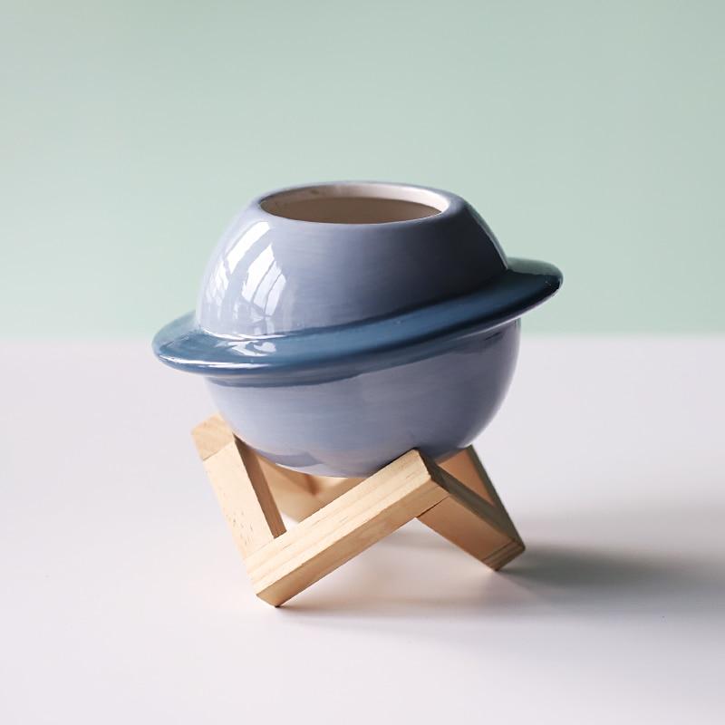 WickedAF Planet Shaped Plant Pot