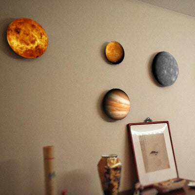 WickedAF Planets Wall Hanging Plates