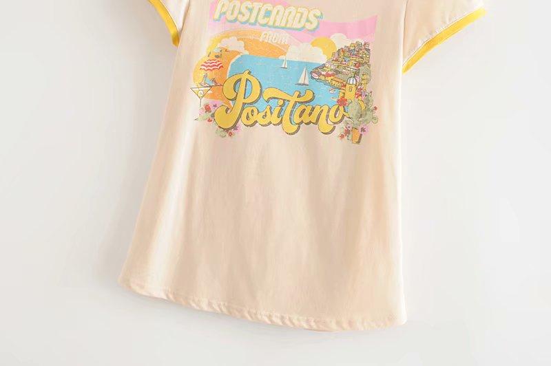 WickedAF Postcards From Positano Tee