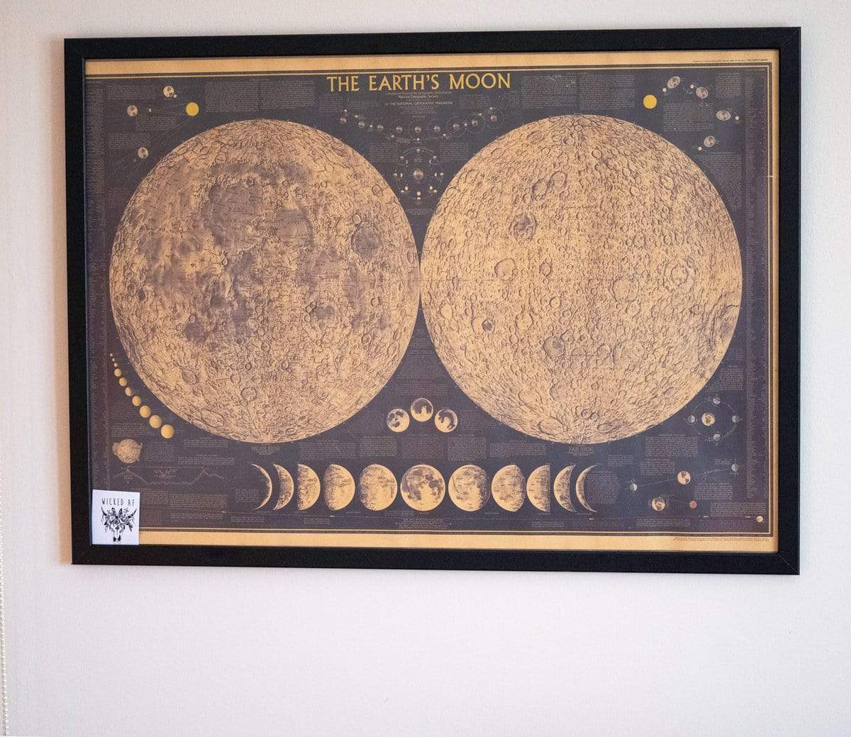 Earth's Moon Poster - Version A