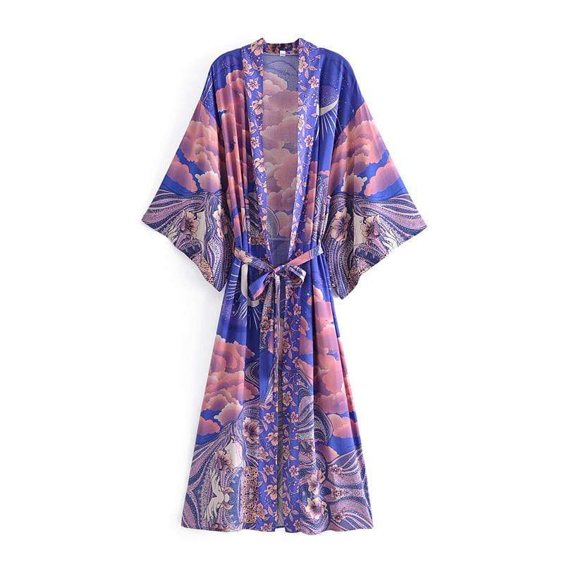 WickedAF Purple / L Venezia Kimono