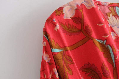 WickedAF REALM Kimono Maxi Dress
