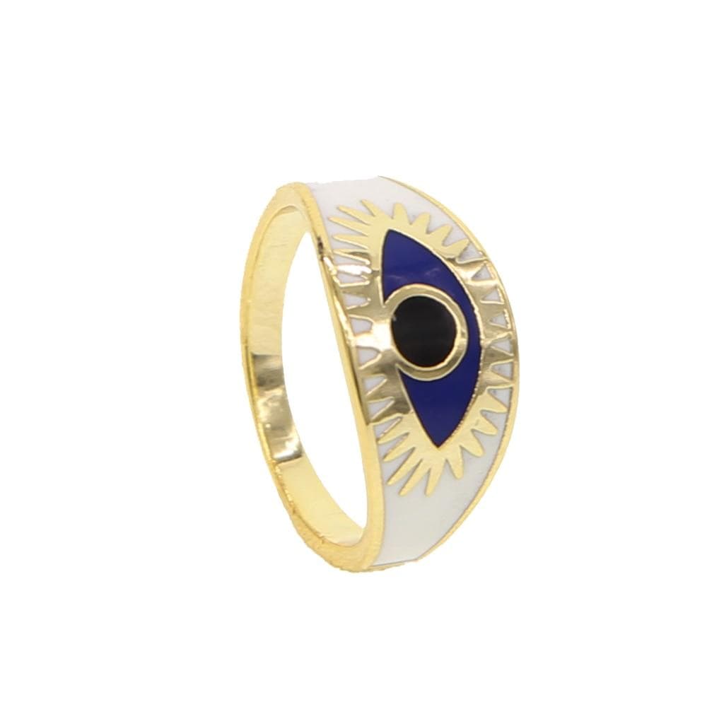 WickedAF ring Evil Eye Gold Ring