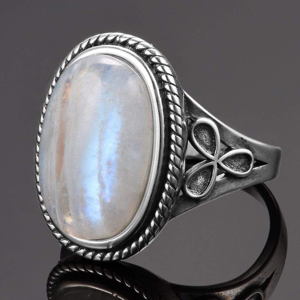 WickedAF ring S925 Sterling Silver Moonstone Ring