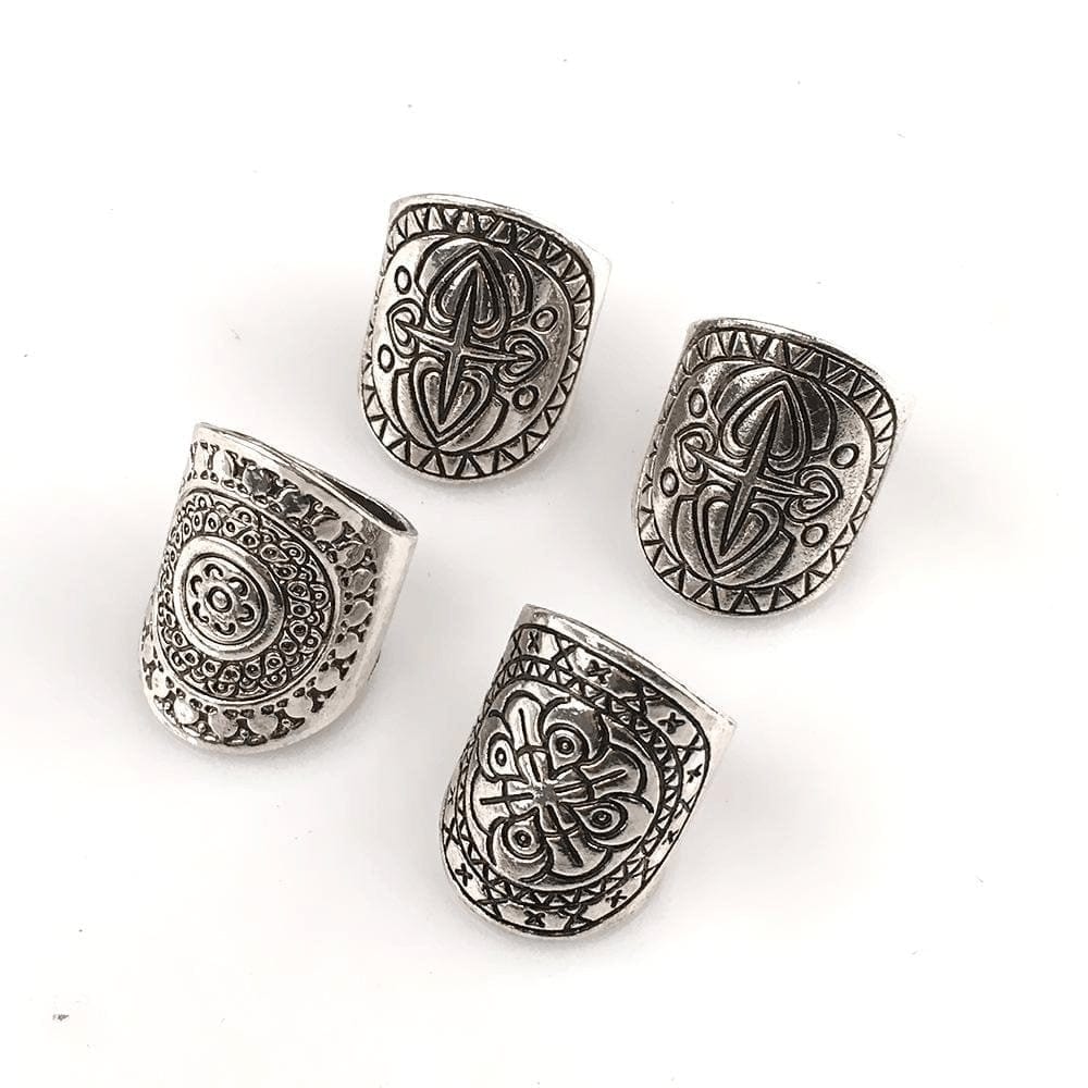 WickedAF Ring Set Ancient Goddess Plated Ring Set 4pcs