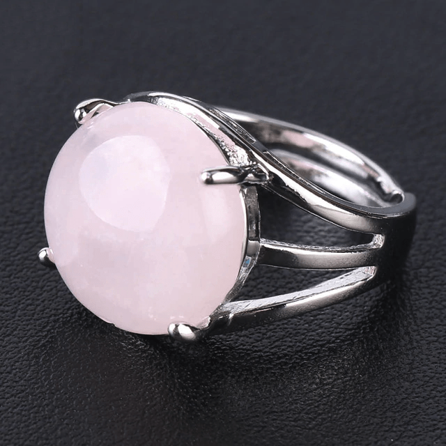 Natural Gemstone Cocktail Ring - wickedafstore