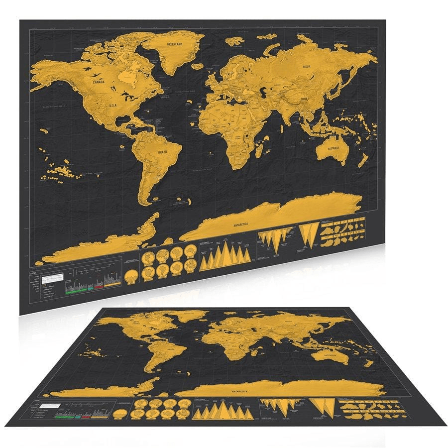 Scratch Map® Deluxe - wickedafstore
