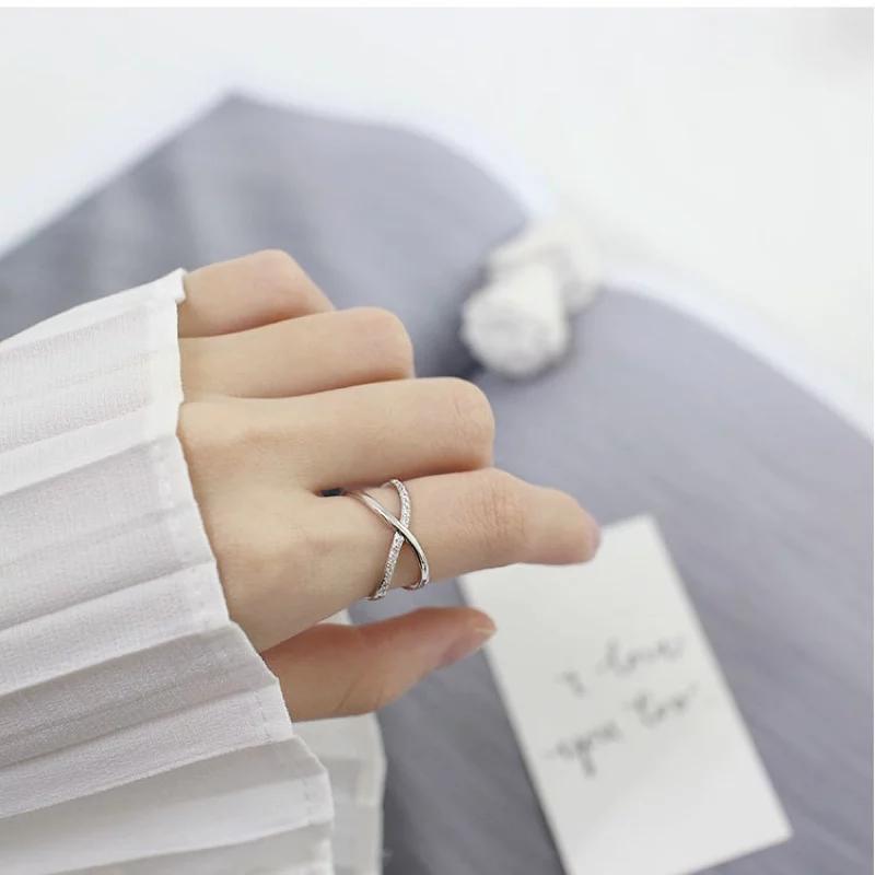 WickedAF Silver Geometric Shaped Rings