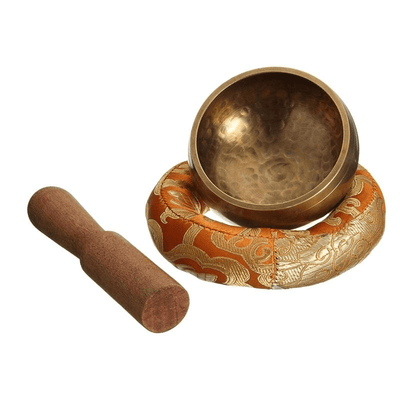 Tibetan Singing Bowl with Mat