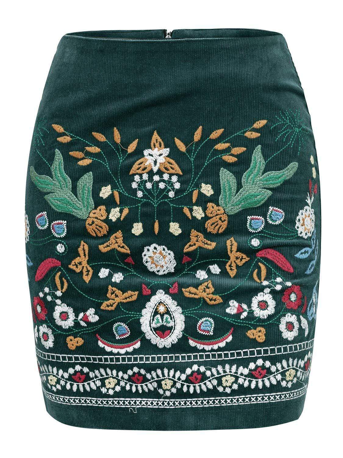 Boho High Waisted Pencil Skirt – wickedafstore