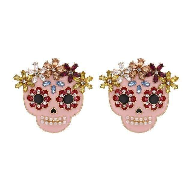 WickedAF Skull Colorful Sets of Earrings