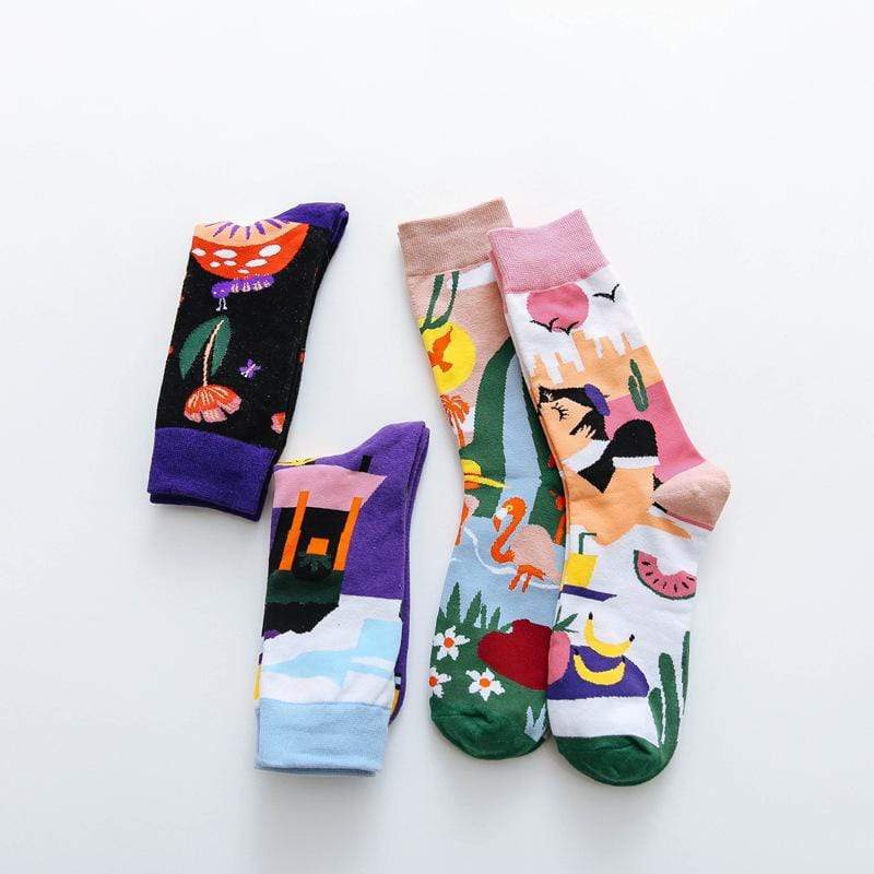 WickedAF So Cute Cotton Socks