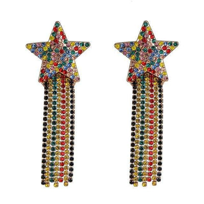 WickedAF Star 2 Colorful Sets of Earrings