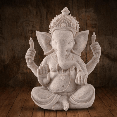 Ganesh Elephant Buddha Statue - wickedafstore