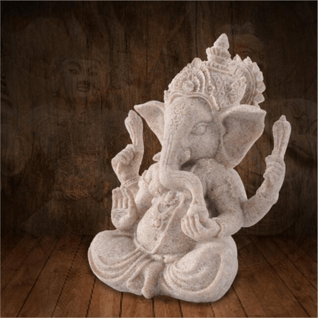 Ganesh Elephant Buddha Statue