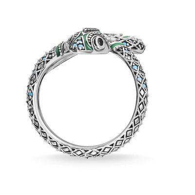 Sterling Silver Snake Ring