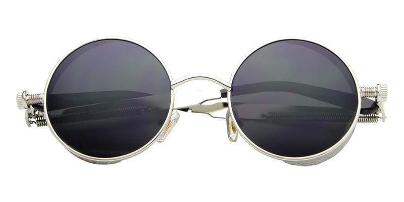 Steampunk Vintage Round Sunglasses - wickedafstore