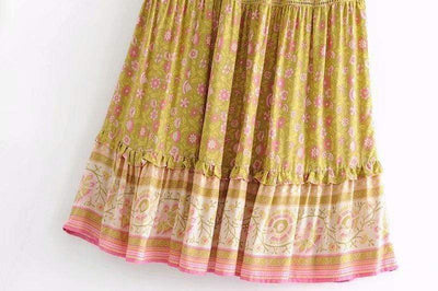 SYMPHONY Maxi Skirt - Yellow