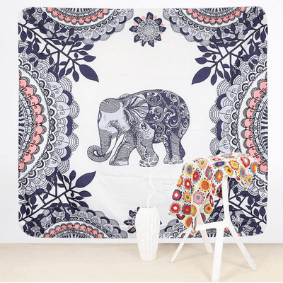 Elephant Mandala Tapestry - wickedafstore