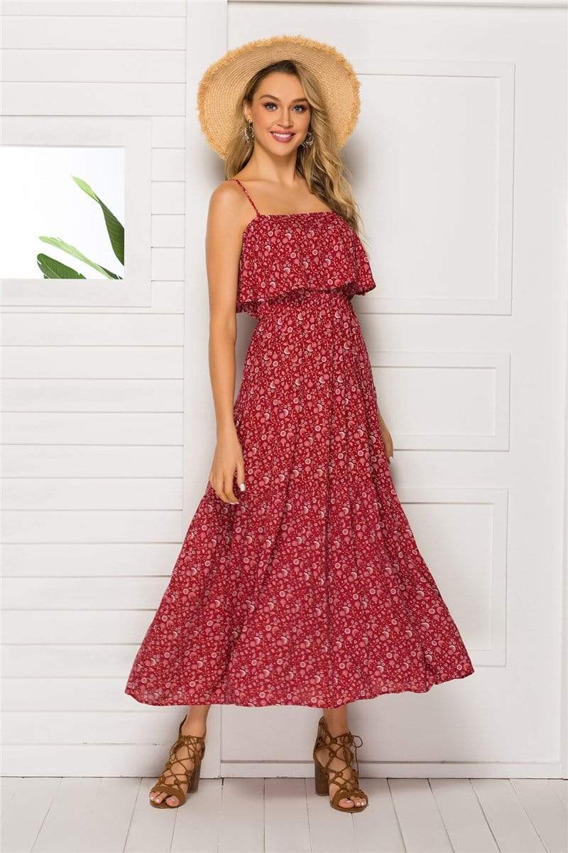 WickedAF Terra Boho Maxi Dress