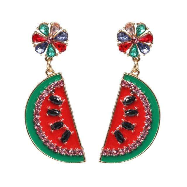 WickedAF Watermelon Colorful Sets of Earrings