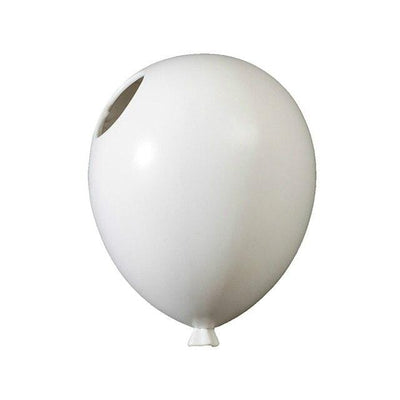 WickedAF White / Large Balloon Shaped Wall Pot