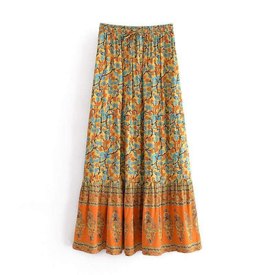 WickedAF Yellow / L Andie Maxi Skirt