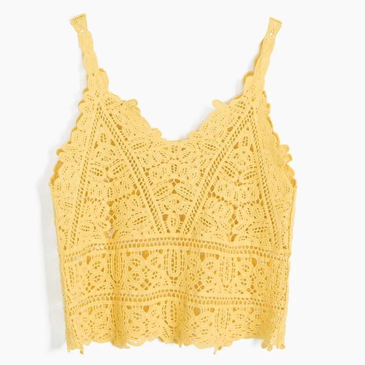 WickedAF Yellow / One Size Mason Lace Blouse (5 colors)
