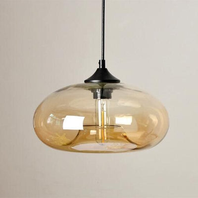 wickedafstore 0 amber-A Glass Pendant Lights