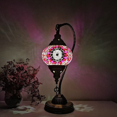 wickedafstore 0 C / EU plug Turkish Mosaic Table Lamp