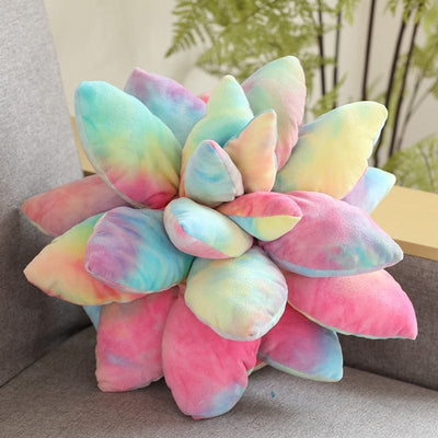 wickedafstore 0 Colorful / 25cm / China Creative Succulent Pillow Decoration For Garden Green Lovers Cute Succulent Sleep Seat Cushion Home Decoration