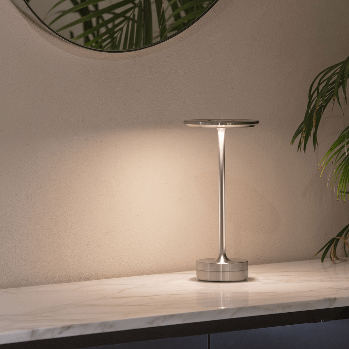 wickedafstore 0 Cordless Metallic LED Table Lamp