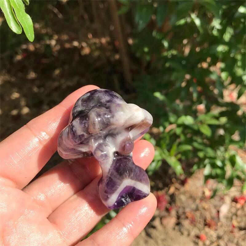 wickedafstore 0 dream amethyst Crystal Mushroom Ladies