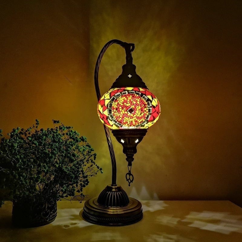 wickedafstore 0 F / EU plug Turkish Mosaic Table Lamp
