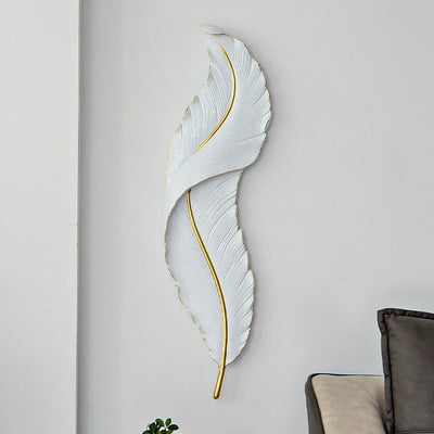 wickedafstore 0 Feather LED Wall Lamp