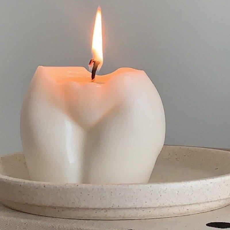 wickedafstore 0 Female Form Shaped Candle