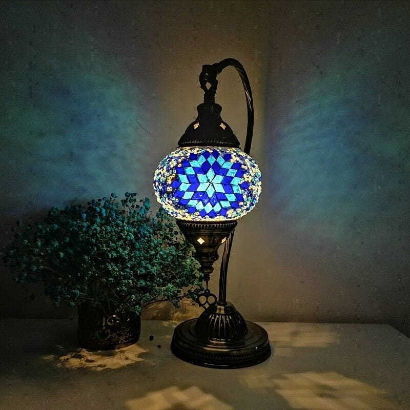 wickedafstore 0 H / EU plug Turkish Mosaic Table Lamp