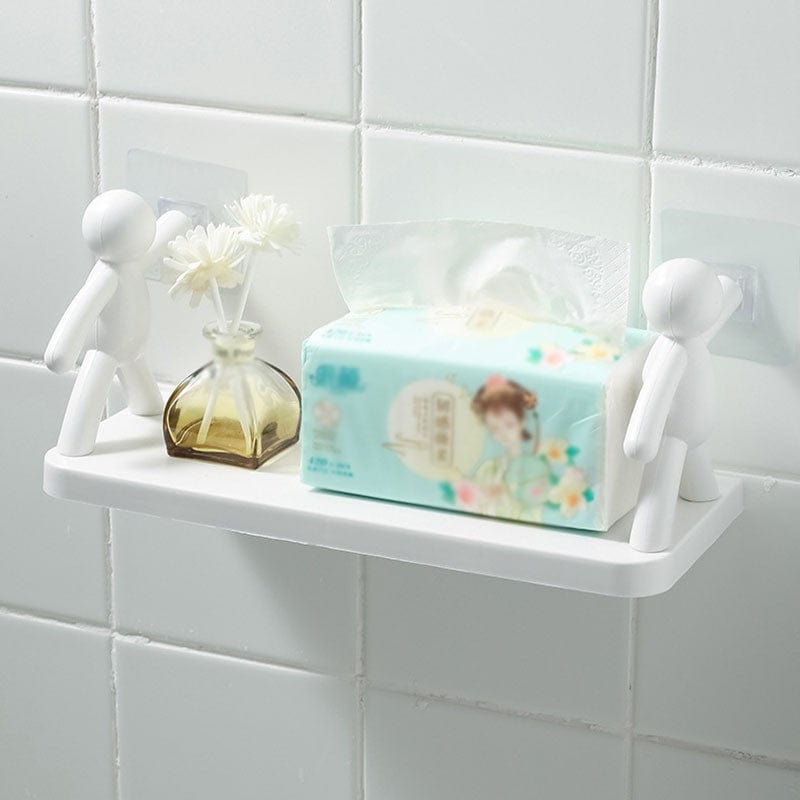 wickedafstore 0 Household Simple Punch-free Wall Hanging Human-shaped ...