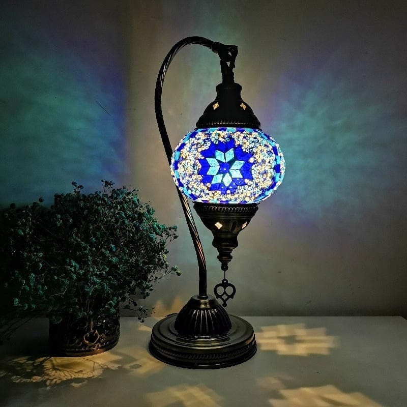 wickedafstore 0 L / EU plug Turkish Mosaic Table Lamp