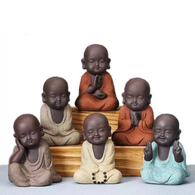 wickedafstore 0 Little Buddha Figurines