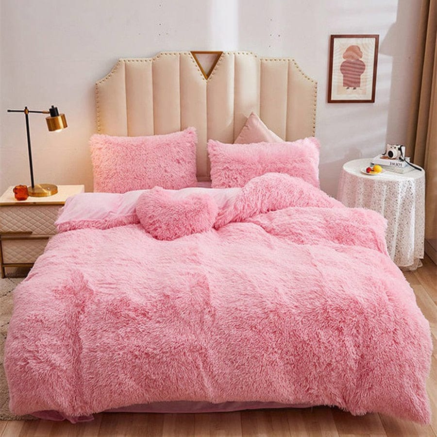 wickedafstore 0 Luxury Fluffy Bedding Set
