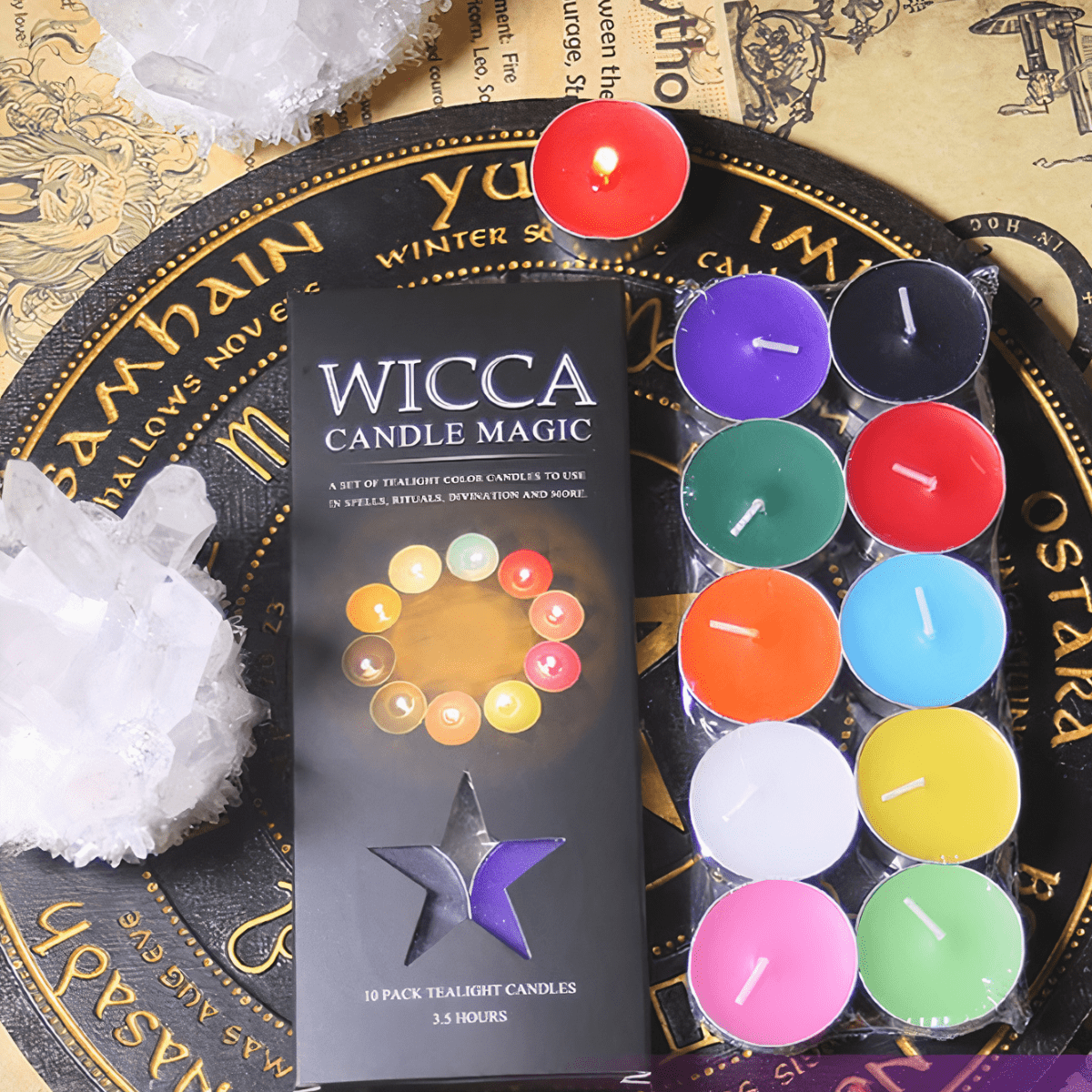 wickedafstore 0 Mix-All Ritual Tealight Candle Set